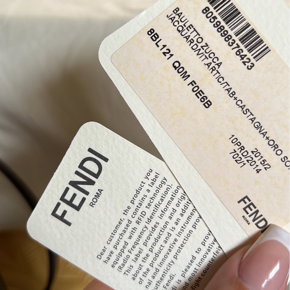 Fendi Tobacco Zucca Boston bag - Picture 7 of 16